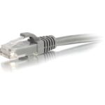 C2G 10ft Cat6 Ethernet Cable - Snagless Unshielded (UTP) - Gray - Category 6 for Network Device - RJ-45 Male - RJ-45 Male - 10ft - Gray - TAA Compliance