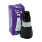Refill Ink for Xstamper Stamps, 10 mL Bottle, Black