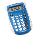 TI-503SV Pocket Calculator, 8-Digit LCD
