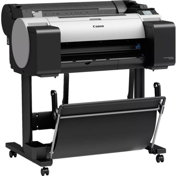 Canon imagePROGRAF TM-200 A1 Inkjet Large Format Printer - 24" Print Width - Color - Printer - 5 Color(s) - USB - Ethernet - Wireless LAN - Plain Paper, Poster Paper, Coated Paper, Roll Paper, Cut Sheet, Heavyweight Coated Paper - Floor Standing Supported - GL/2, RTL, JPEG, SGRaster