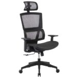 Radano Mesh High-Back Executive Office Chair, Black, BIFMA Compliant
