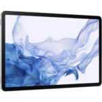 Samsung Galaxy Tab S8 Tablet - 11" WQXGA - Octa-core 2.99 GHz 2.40 GHz 1.70 GHz) - 8 GB RAM - 256 GB Storage - Android 12 - Silver - Qualcomm SM8450 Snapdragon 8 Gen 1 SoC - Upto 1 TB microSD, microSDXC Supported - 2560 x 1600 - 12 Megapixel Front Camera - 15 Hours Maximum Battery Run Time