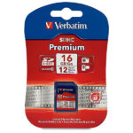 Verbatim 16GB Secure Digital High Capacity Memory Card (Class 10) - TAA Compliance