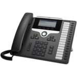 Cisco 7861 IP Phone - Corded - Wall Mountable - Charcoal - 16 x Total Line - VoIP - 3.5" - Enhanced User Connect License - 2 x Network (RJ-45) - PoE Ports - TAA Compliance