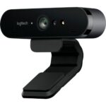 Logitech BRIO Webcam - 90 fps - Black - USB 3.0 - 4096 x 2160 Video - Auto-focus - 5x Digital Zoom - Microphone - Notebook, Monitor - TAA Compliance