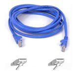 Belkin Cat6 Patch Cable - RJ-45 Male Network - RJ-45 Male Network - 10ft - Blue - TAA Compliance