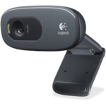 Logitech C270 Webcam - 30 fps - Black - USB 2.0 - 1 Pack(s) - 3 Megapixel Interpolated - 1280 x 720 Video - Fixed Focus - Widescreen - Microphone - Computer, Notebook, Monitor - RoHS, TAA, WEEE Compliance