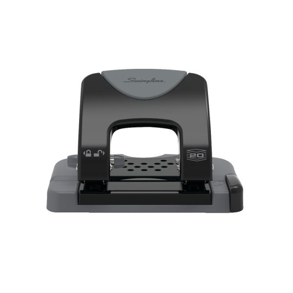 23.jpg Swingline SmartTouch 2-Hole Low-Force Punch, 20-Sheet Capacity - Image 1