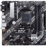 Asus Prime B450M-A II Desktop Motherboard - AMD B450 Chipset - Socket AM4 - Micro ATX - Ryzen 3 PRO, Ryzen 5 Pro, Ryzen 7 PRO, Ryzen 3, Ryzen 5, Ryzen 7, Ryzen 9, Athlon Processor Supported - 128 GB DDR4 SDRAM Maximum RAM - UDIMM, DIMM - 4 x Memory Slots - Gigabit Ethernet - HDMI - 6 x SATA Interfaces