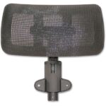 Lorell Multifunction Mesh High-Back Headrest, Black