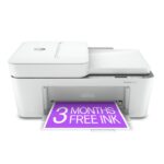 HP DeskJet 4155e Wireless All-in-One Color Printer with 3 months Free Ink with HP+ (26Q90A)