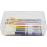 Gem Office Products Clear Pencil Box