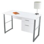 Halton 48"W Computer Desk, White