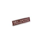 Engraved Sign with Metal Desk Holder, 2" x 10" (1/PK)
