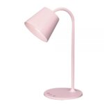 Kessly LED Desk Lamp With USB Port, 17"H, Pink