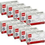 Paper Clips, No. 1, Small, Silver, Pack Of 10 Boxes, 100 Per Box, 1,000 Total