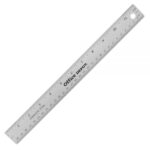 Stainless Steel Ruler, 12"