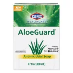 AloeGuard® Antimicrobial Soap, Aloe Scent, 27 oz Bag, 12/Carton
