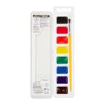 Crayola Washable Watercolor Set With Brush, Assorted Colors