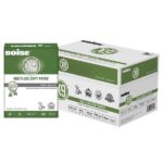 Boise X-9 Multi-Use Printer & Copier Paper, Letter Size (8 1/2" x 11"), 5000 Total Sheets, 92 (U.S.) Brightness, 20 Lb, White, 500 Sheets Per Ream, Case Of 10 Reams