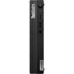 Lenovo ThinkCentre M60e 11LV004TUS Desktop Computer - Intel Core i5 10th Gen i5-1035G1 Quad-core (4 Core) 1 GHz - 8 GB RAM DDR4 SDRAM - 256 GB M.2 PCI Express SSD - Tiny - Black - Windows 10 Pro 64-bit - Intel UHD Graphics DDR4 SDRAM - English (US) Keyboard - IEEE 802.11ac - 65 W - Image 3