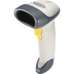 Zebra LS2208 General Purpose Bar Code Scanner - Cable Connectivity - 100scan/s1D - Laser - Bi-directional - Cash Register White - Cable Not Included - TAA Compliance