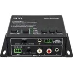 SIIG CE-AU0011-S1 Amplifier - 40 W RMS - 2 Channel - Black - TAA Compliance