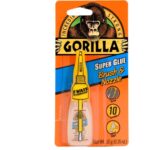 Gorilla Brush & Nozzle Super Glue - 0.35 oz - 1 Each - Clear - TAA Compliance