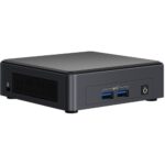 Intel NUC 11 Pro NUC11TNKi7 Barebone System - Ultra Compact - 1 x Processor Support - Intel Core i7 11th Gen i7-1165G7 Quad-core (4 Core) - Intel Chip - 64 GB DDR4 SDRAM DDR4-3200/PC4-25600 Maximum RAM Support - 2 Total Memory Slots - Serial ATA Controller - Intel Graphic(s) - HDMI - 1 SATA Interface(s) - 2.5 Gigabit Ethernet - Red Hat Linux, Ubuntu 20.04 LTS, Windows 10 IoT Enterprise, Red Hat Linux, Windows 10 Pro, Windows 10 Home, Windows 11 Home, Windows 11 Pro Supported Operating Syste
