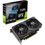 Asus NVIDIA GeForce RTX 3050 Graphic Card - 8 GB GDDR6 - 1.85 GHz Boost Clock - 128 bit Bus Width - PCI Express 4.0 - DisplayPort - HDMI