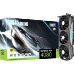 Zotac NVIDIA GeForce RTX 4080 Graphic Card - 16 GB GDDR6X - 2.52 GHz Boost Clock - 256 bit Bus Width - PCI Express 4.0 x16 - DisplayPort - HDMI