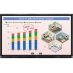Sharp AQUOS BOARD PN-CE701H Interactive Whiteboard - 70" - Touch-on - Infrared - 4 Users Supported - 60.56" x 34.06" Active Area - Multi-touch Screen - Wireless - Serial - HDMI - 2 x Number of USB 2.0 Ports - Windows, Mac, Chrome OS, Android